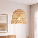 Suspension en rotin minimaliste scandinave Ø38 cm
