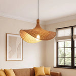 Suspension en bambou organique Wabi-Sabi Ø52 cm