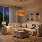Tropical Bamboo Pendant Light Ø45cm