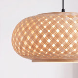 Suspension en bambou scandinave Ø40 cm
