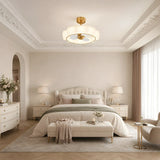 ODILE Ceiling Fan Ø76 cm with LED Light and Hidden Blades