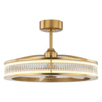 LUCENT Ceiling Fan Ø74 cm with LED Light and Hidden Blades