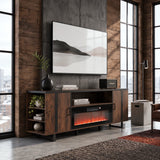 Camber 183cm TV Stand With 91cm Electric Fireplace