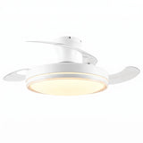 Ventilateur de plafond Aura avec moteur DC ultra-silencieux Ø 91 cm, pales rétractables et éclairage LED