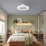 Ventilateur de plafond silencieux Lumora 50 cm avec lumière LED et éclairage d'ambiance RGB