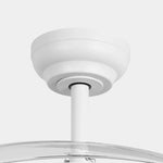 Ventilateur de plafond Serena à moteur DC ultra-silencieux Ø100 cm avec 3 pales rétractables et éclairage LED
