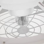 Ventilateur de plafond silencieux Hogas Ø50 cm avec lumière LED