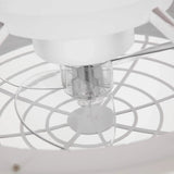 Ventilateur de plafond silencieux Hogas Ø50 cm avec lumière LED