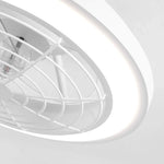 Ventilateur de plafond silencieux Hogas Ø50 cm avec lumière LED