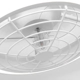 Ventilateur de plafond silencieux Hogas Ø50 cm avec lumière LED