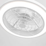 Ventilateur de plafond silencieux Hogas Ø50 cm avec lumière LED