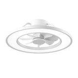 Ventilateur de plafond silencieux Lumora 50 cm avec lumière LED et éclairage d'ambiance RGB