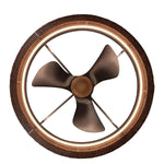 VESPER Ceiling Fan Ø84 cm with LED Light and Hidden Blades