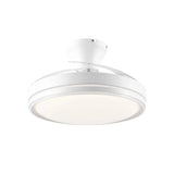 Ventilateur de plafond Aura avec moteur DC ultra-silencieux Ø 91 cm, pales rétractables et éclairage LED