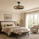 BEXLEY Ceiling Fan Ø69 cm with LED Light and Hidden Blades