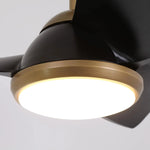 Ventilateur de plafond silencieux Colla Ø76 cm avec éclairage LED