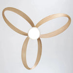 Ventilateur de plafond MAXI Ø132 cm silencieux avec lumière LED DC 40W