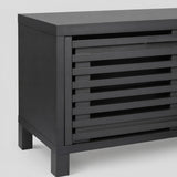 Noxen 115''/292cm Living Room TV Stand with 36''/91cm Recessed Electric Fireplace