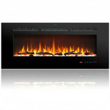 183 cm 72" Celsio feu électrique encastré intégré Hole in the Wall avec 13 couleurs de flamme 750W/1500W