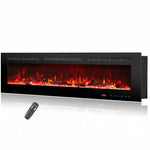 183 cm 72" Celsio feu électrique encastré intégré Hole in the Wall avec 13 couleurs de flamme 750W/1500W