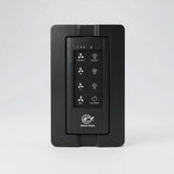 Télécommande murale noire pour ventilateur de plafond Parrot Uncle