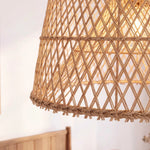 Suspension en rotin minimaliste scandinave Ø38 cm